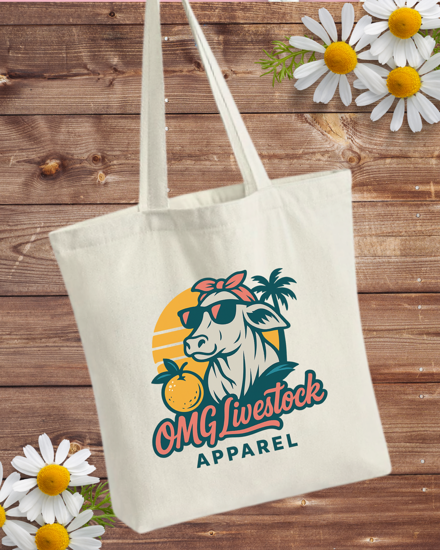Brahmans and Bandanas Tote