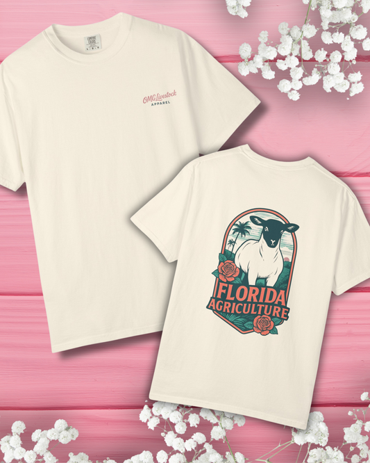 Southern Blooms Floral Black Face Ewe