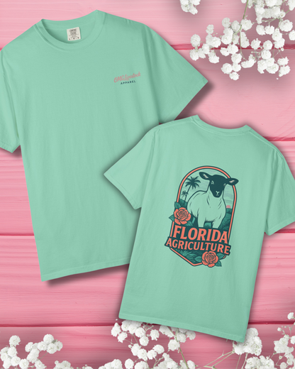 Southern Blooms Floral Black Face Ewe