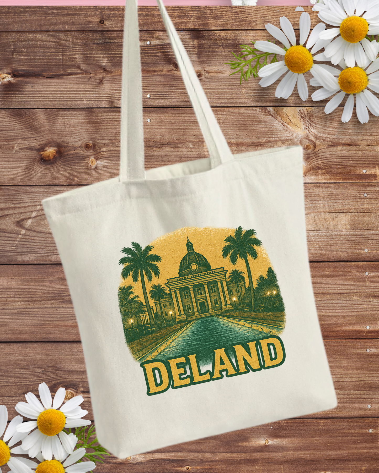 Deland Golden Tote