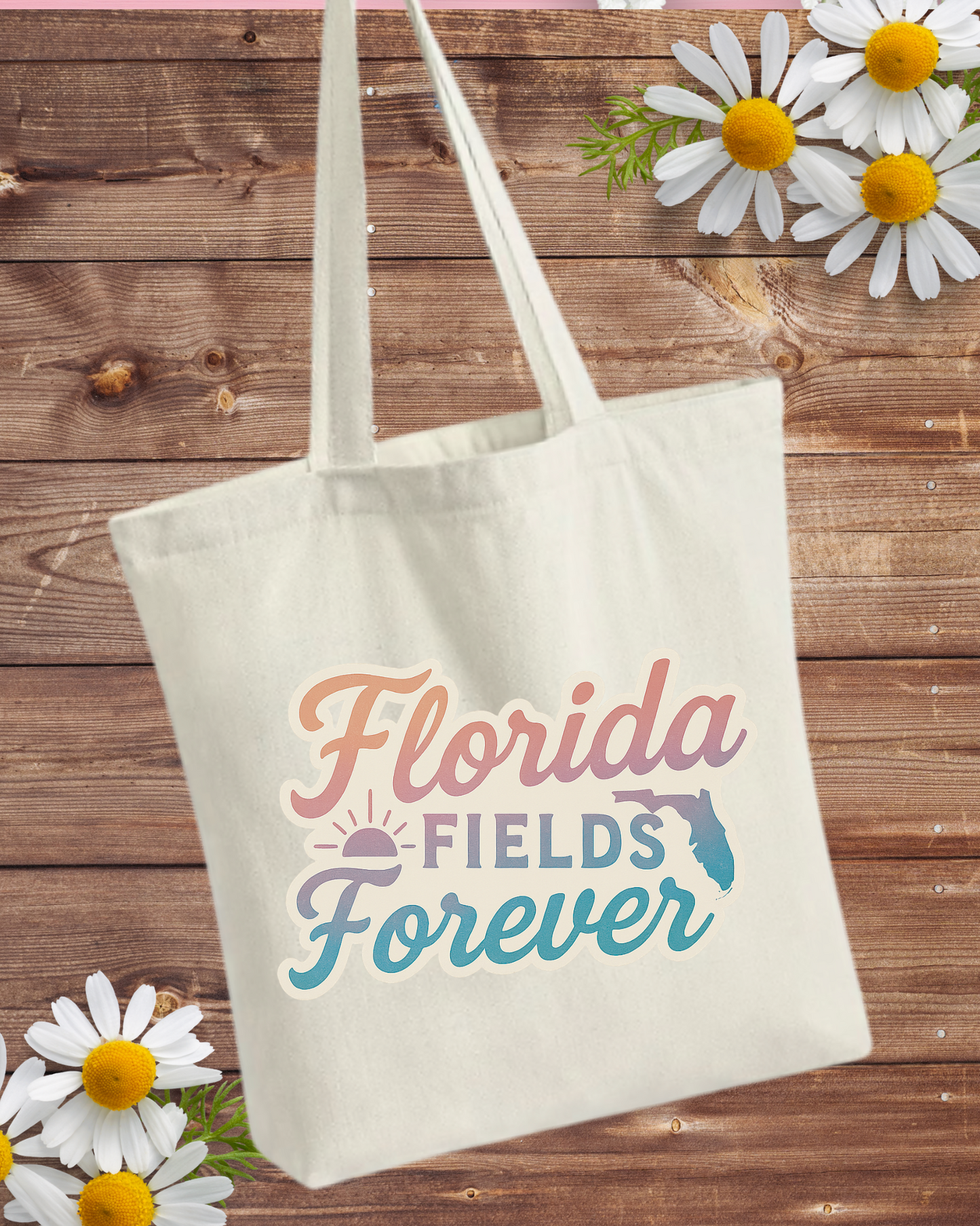 Florida Fields Tote