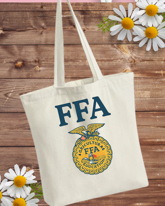 Navy Blue FFA Tote